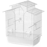 Duvo+ Vogelkäfig/Vogelhaus Iza 2 weiß,