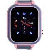 Asixxsix Kinder Smart Watch, 4G WiFi Kinder Smartwatch Mädchen mit GPS Tracker und Sprachvideoanruf Ip67 Wasserdichtes 1,4-Zoll-HD-Farb-Touchscreen-Kindertelefon mit SOS-Kamera-Wecker, Schrittzähler