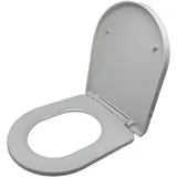 Relaxdays Toilettensitz mit Absenkautomatik Weiß