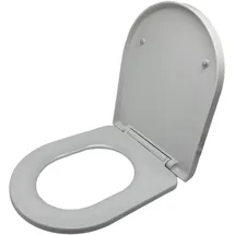 Relaxdays Toilettensitz mit Absenkautomatik Weiß