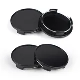 SWAWIS 4 Stück Radnabenkappen Nabendeckel OD 65mm ID 60mm Radnabenabdeckung Nabenkappen Radnabendeckel Felgendeckel Felgenkappen