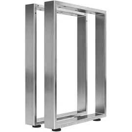 GGM Möbel U Bartisch Kufen 68 x 105 cm Weiß
