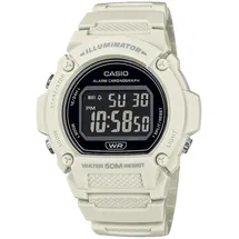 Casio Reloj Digital Unisex Resina 38 mm W-219HC-8BVDF