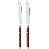 Gräwe Steakmesser 2er-Set Bamberg braun