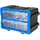 HMF Sortimentskasten Kunststoff 29,5 x 19,5 x 16 cm Blau/Schwarz mit 4 Schubladen