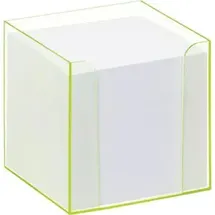 Folia Zettelbox transparent Grün 800 Notizzettel 1 St.