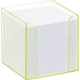 Folia Zettelbox transparent Grün 800 Notizzettel 1 St.