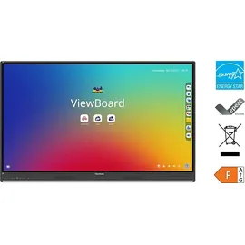ViewSonic IFP6553 (3840 x 2160 Pixel, 65"), Digital Signage, Schwarz