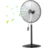 Vevor 81 cm Standventilator Schwarz