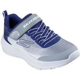 SKECHERS Microspec Advance Kinder Blau/Grau/Weiß 36