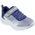 SKECHERS Microspec Advance Kinder Blau/Grau/Weiß 36