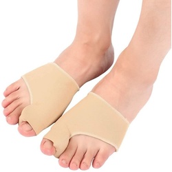 COOL-i ® Hallux-Bandage, Hallux Valgus Schutz Bandage, Zehenschutz Korrektur Gelkissen Fußbandage, Zehenkorrektur, Zehenbandagen
