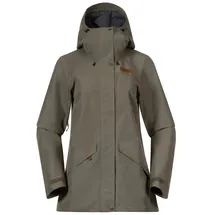 Bergans Nordmarka 2L Regenjacke Damen Grün L
