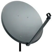 PremiumX PXA100 Satellitenschüssel 100cm Aluminium Anthrazit Satellitenantenne SAT Spiegel