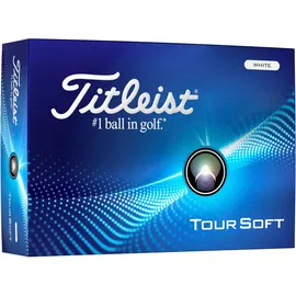 Titleist Tour Soft Golfbälle, white
