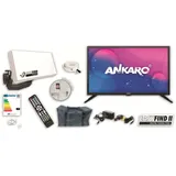 EASYFIND 24" LED Traveller Kit II TV Camping Set