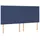 vidaXL Boxspringbett mit Matratze Blau 180x200 cm Stoff