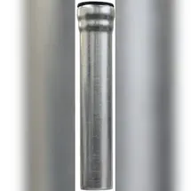 Loro LORO-X-Rohr 01301. DN 50x500mm, mit 1 Muffe 500 mm/Ø 50