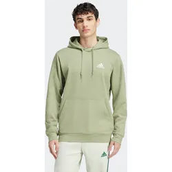 Kapuzensweatshirt ADIDAS SPORTSWEAR "ESSENTIALS FLEECE HOODIE", Herren, Gr. 4XL, grün (tent grün), Obermaterial: 70% Baumwolle, 30% Polyester, sportlich, Basic hüftlang, Sweatshirts, weiches Fleecematerial