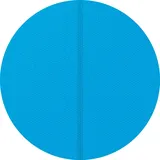 Tectake Solarfolie rund Ø 250 cm blau
