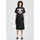 QS Satinrock Damen Minirock Schwarz 36