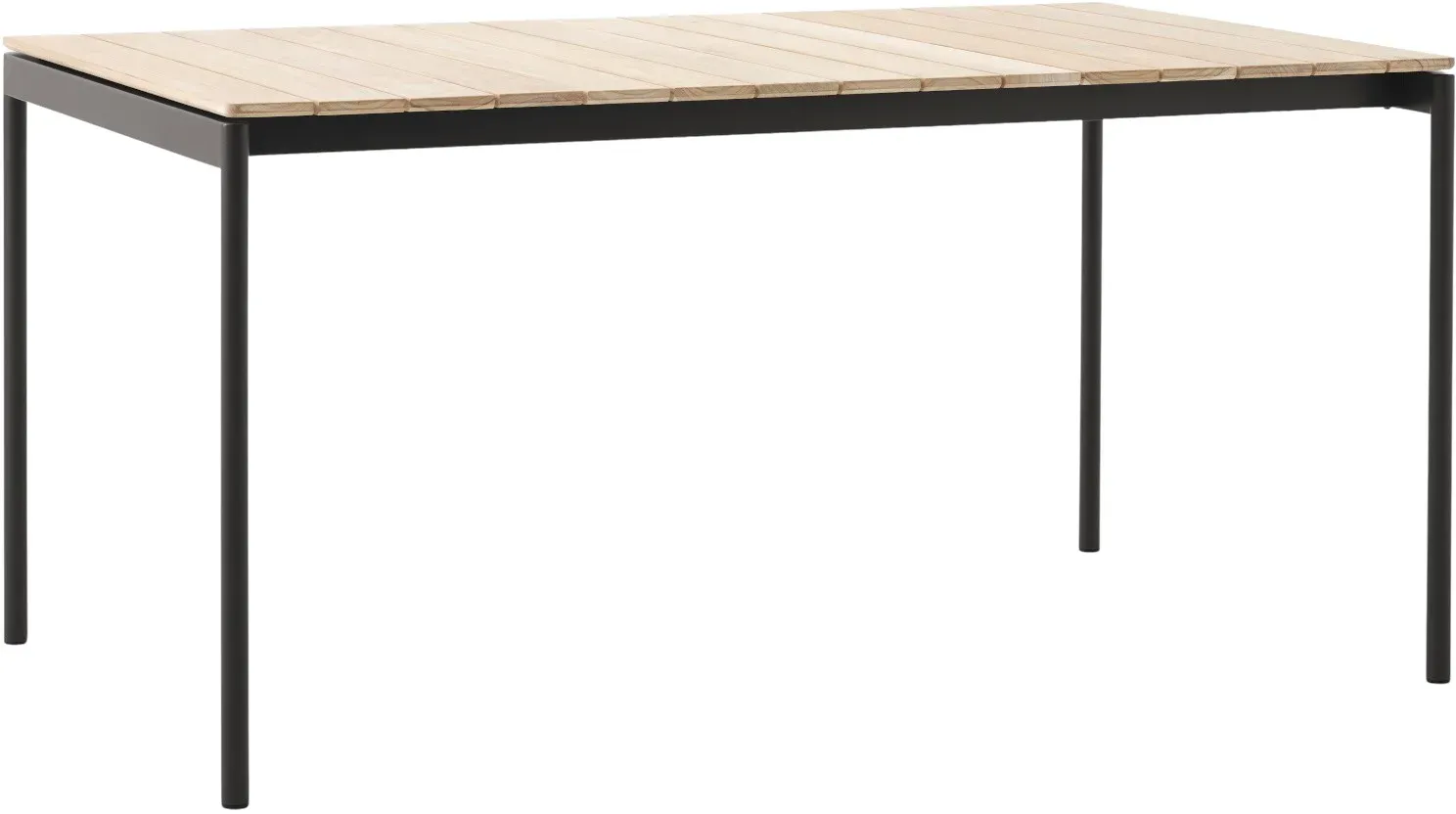 &Tradition Ville AV25 Gartentisch, 150 x 90 cm, schwarz