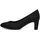 TAMARIS Damen Klassische Pumps, Frauen Pumps,TOUCHit-Fußbett,klassisch,modern,Nieten,Schleifen,Strass-Steine,schwarz,braun,Rose,Black,38 EU