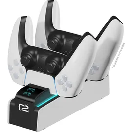 ready2gaming DualSense Ladestation für PS5 weiß-schwarz