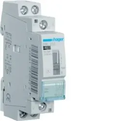Hager ERL216 Installationsrelais 16A 2S 12V.Installationsrelais nach DIN EN 61095 (DIN VDE 0637-3) zur Impulssteuerung von Stromkreisen bis max. 16