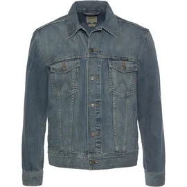 Wrangler Western Denim Jacket Mid Stone S