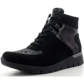 WALDLÄUFER Freizeit Schnürer schwarz, 626K82