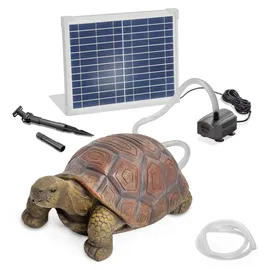 esotec Solar Wasserspeier Set Schildkröte Maru + Pumpe 54x32x23cm 101673
