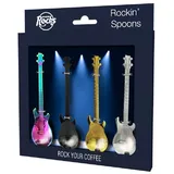 MAGS Vertriebs GmbH Winkee Kaffeelöffel Set Gitarren Rockin'Spoons 4-tlg.