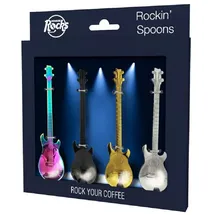 MAGS Vertriebs GmbH Winkee Kaffeelöffel Set Gitarren Rockin'Spoons 4-tlg.
