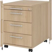 bümö Rollcontainer 42,8 x 59 x 58 cm braun