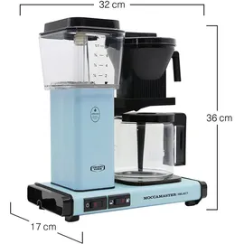Moccamaster KBG Select pastel blue