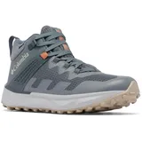 Columbia Herren Facet 75 Mid Outdry wasserdichte Wanderstiefel, Grau (Graphite x Canvas Tan), 43 EU