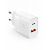 upström ËSSENTIALS 30W USB C USB A Ladegerät Mit Power Delivery Und PPS Für Smartphones Tablets Netzteil
