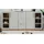 furn.design Sideboard Grau, und Hickory Walnuss, 204 cm Viel Stauraum Hanno