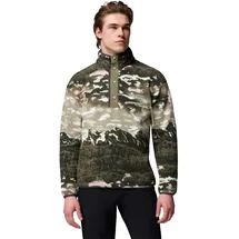 Columbia Helvetia II Printed Half Snap Rollkragenpullover Grün M