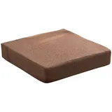 Ashleyzj Sitzkissen Stuhl Sitzerhöhung Sitzkissen Bank SitzerhöHung Erwachsene Sitzpolster Bodenkissen 40 x 40 x 5 cm, Waschbar, grau