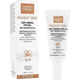 Martiderm Pigment Zero DSP-Cream Tagescreme gegen Pigmentflecken mit SPF 50+ 40 ml