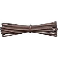 Fabmania® 2 mm gewachste Schnürsenkel – Braun – 45 cm - Länge 45cm