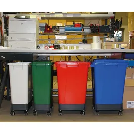 Graf Abfalleimer 60 l Dunkelgrau