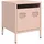 vidaXL Nachtschrank Rosa 35 x 39 x 43,5 cm Stahl