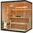 Artsauna Saunakabine Vantaa 175 mit Salzstein - Indoor Sauna für 4 Personen