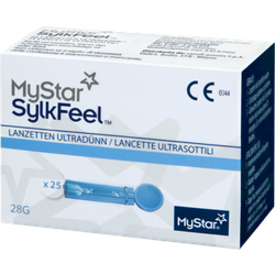 Mystar SylkFeel Lanzetten 28 G 25 St