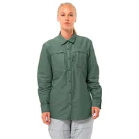 Jack Wolfskin Barrier Langarmhemd - Hedge Green - XS