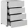 OTTO home Highboard Cross 60 x 78,5 x 40 cm Weiß