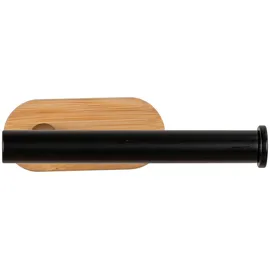Wenko Turbo-Loc® Toilettenpapierhalter Orea Bamboo, Befestigen ohne Bohren,